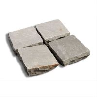 Kandla Grey Natural Sandstone Cobbles (100x100x40mm)