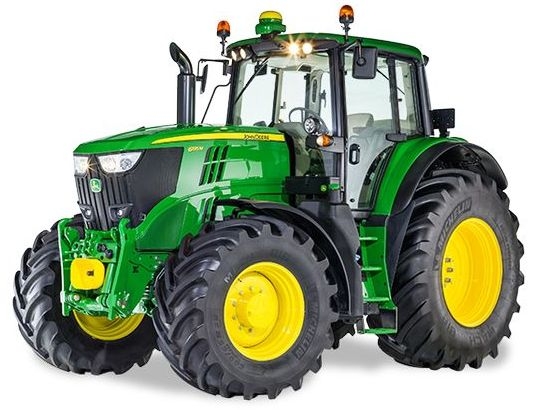 Britains John Deere 6195m Tractor - Slemish Landscape Centre