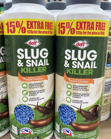 Doff Slug & Snail Killer 15% Extra Free