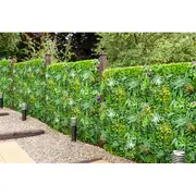 Living Wall 100x100 with purple flower - image 2